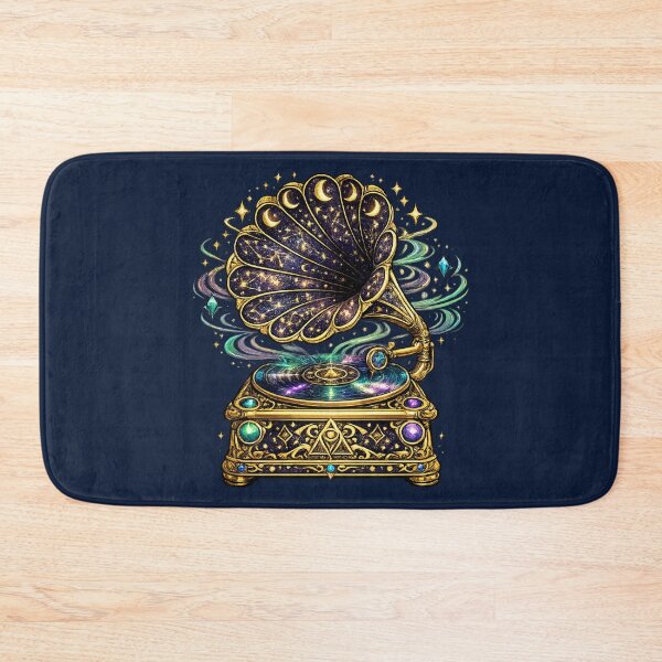 Item preview, Celestial Zodiac Gramophone | Cosmic Music Fantasy | Astrology designed and sold by irfanshikh.