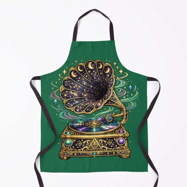 Item preview, Celestial Zodiac Gramophone | Cosmic Music Fantasy | Astrology designed and sold by irfanshikh.