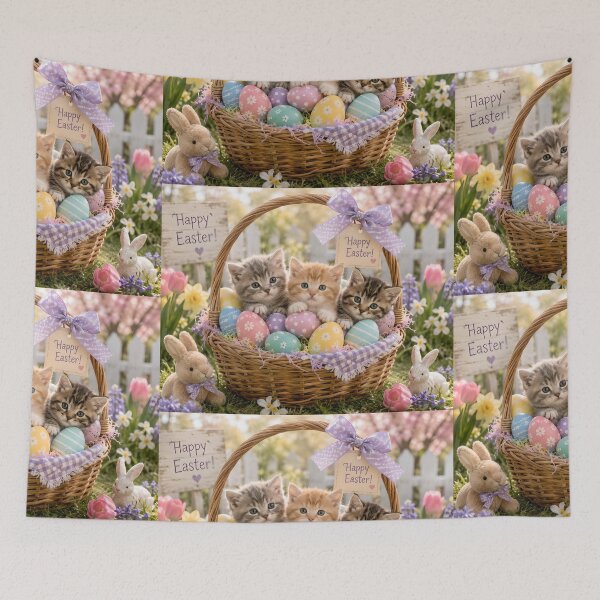 Item preview, Some Bunny Loves Kittens designed and sold by Stubblejumper Artworks.