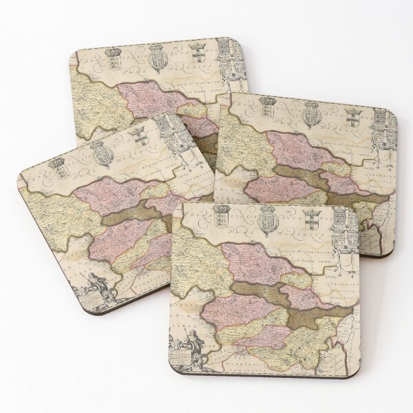 Item preview, Historic 1700 Map of the West Riding of Yorkshire designed and sold by OnHeathAndMoor.