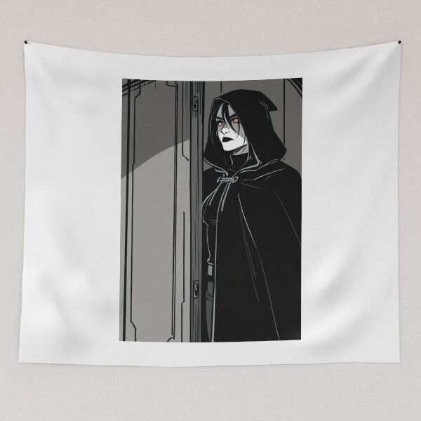 Item preview, Fantasy - Mysterious Character, Gothic Silhouette in the Shadow of a Dark World designed and sold by AnimeShin.