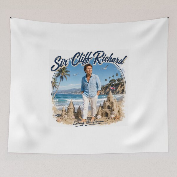 Item preview, Cliff Richard loves a day on the beach...... designed and sold by Legendary-Icons.