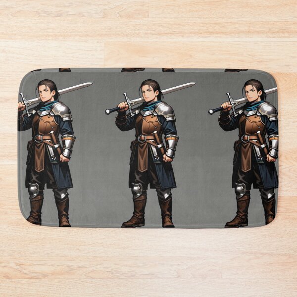 Item preview, Fantasy - Role-Playing Game Character, Medieval Hero in Armor designed and sold by AnimeShin.