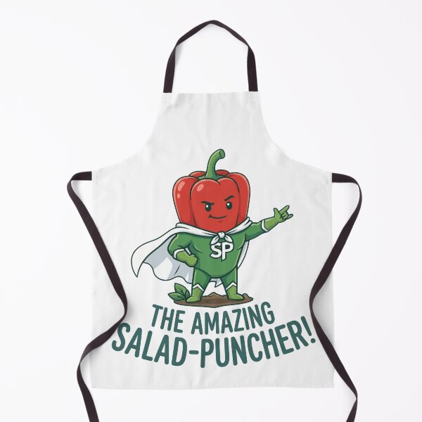 Item preview, The Amazing Salad Puncher Superhero Bell Pepper Veggie Lover designed and sold by Amir Faysal.