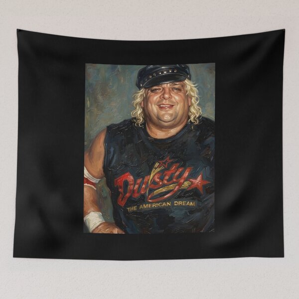 Item preview, Dusty Rhodes Oil Painting designed and sold by maretsad.