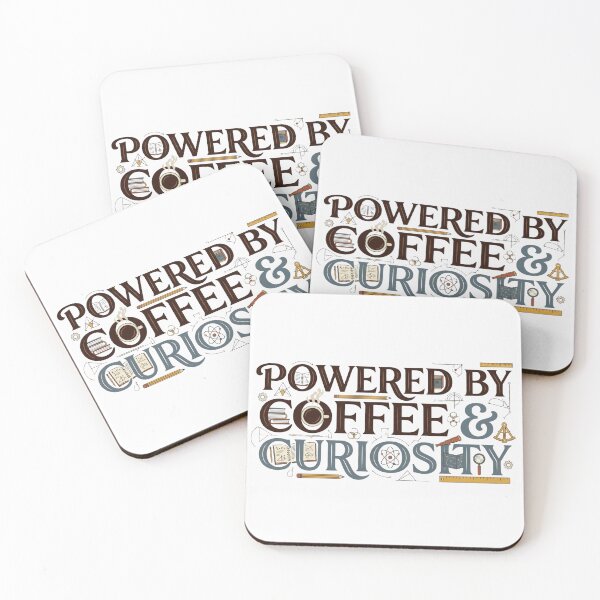 Item preview, Powered by Coffee & Curiosity designed and sold by Amr Darwish Graphic designer.