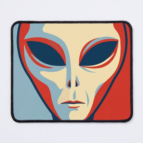 Item preview, Alien Sleep Over Roswell UFO UAP Crash Original Custom Vintage Movie Poster Wall Art designed and sold by Cool Robot Bro..