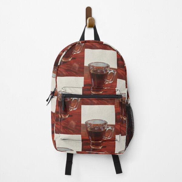 Item preview, Clear Glass Mug with Tea Oil Painting Art Print designed and sold by KaleChub.