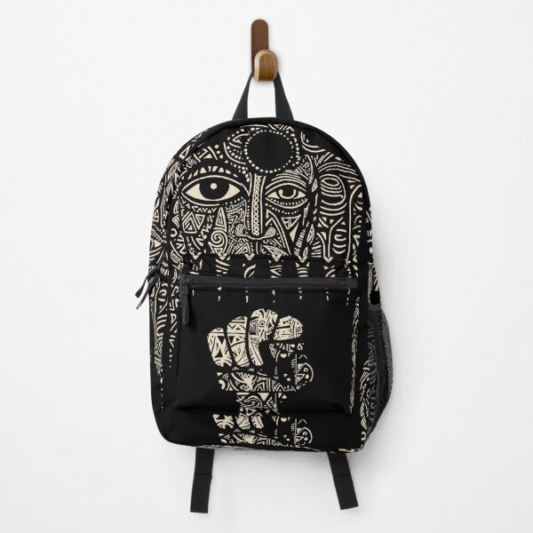 Item preview, Guardian Pick – Tribal Mask, Sacred Pick & Geometric Illustration designed and sold by twosoulsinc.