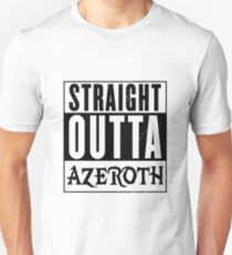 Geradeaus Azeroth Slim Fit T-Shirt