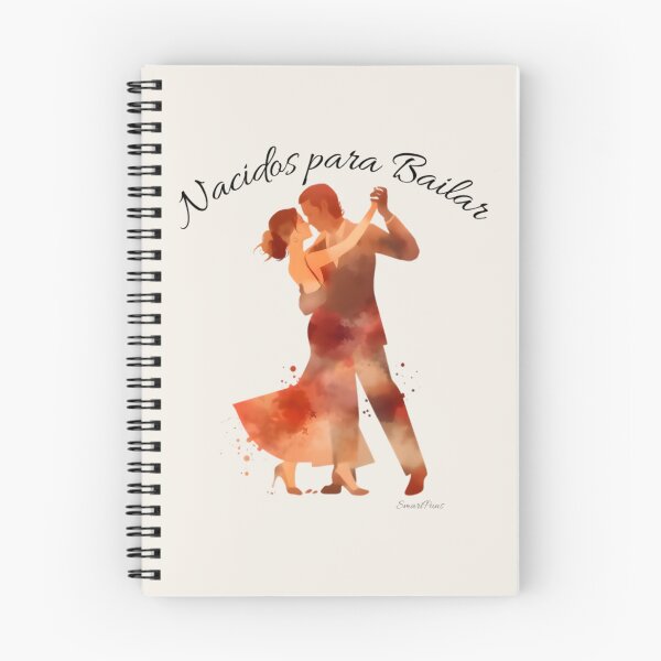 Item preview, Nacidos para Bailar – Elegant Salsa Dance Couple Watercolor Illustration, Passionate Latin Dancers Silhouette, Romantic Ballroom Tango Art Sticker designed and sold by SmartPuns.