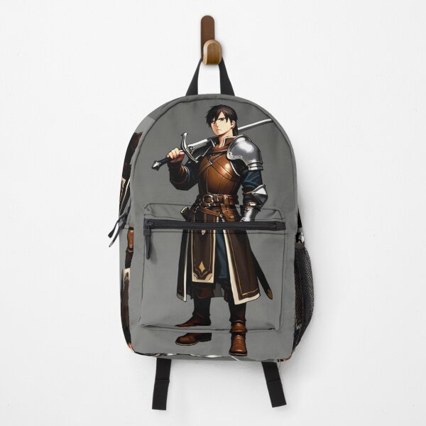 Item preview, Fantasy - Role-Playing Game Character, Medieval Hero in Leather Armor designed and sold by AnimeShin.