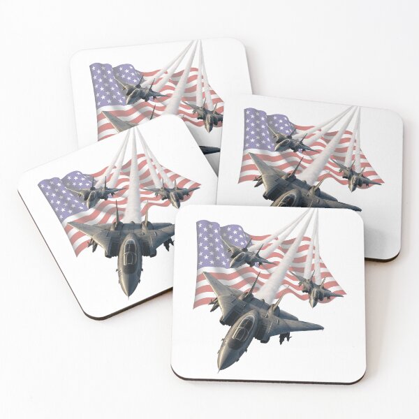 Item preview, F-14 Tomcat USA Flag Fleet Defender Carrier Ops designed and sold by Mission Ready.