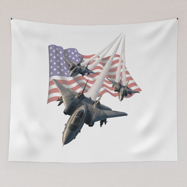Item preview, F-14 Tomcat USA Flag Fleet Defender Carrier Ops designed and sold by Mission Ready.
