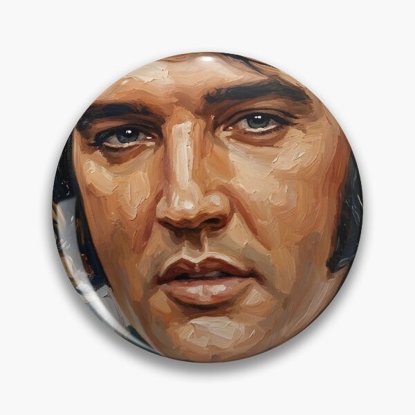 Item preview, Elvis Presley Oil Painting designed and sold by maretsad.