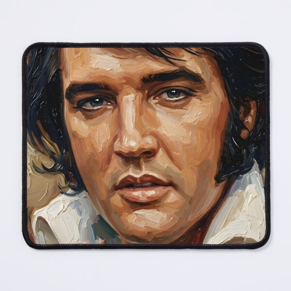 Item preview, Elvis Presley Oil Painting designed and sold by maretsad.