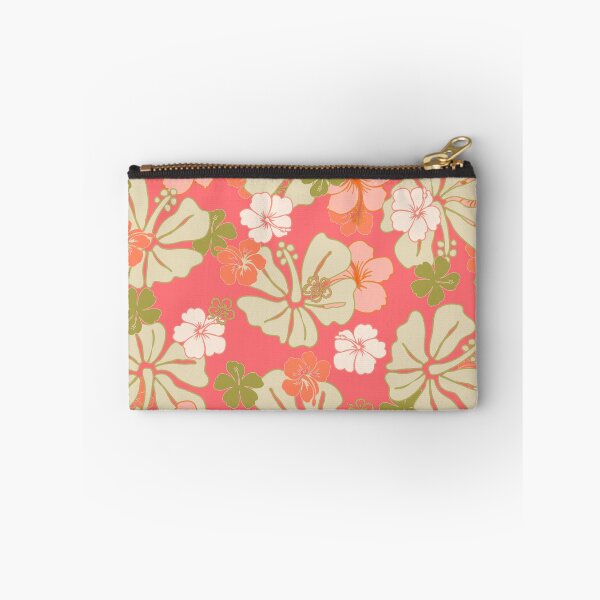 Item preview, Vintage Pua Aloalo - Green and Pink designed and sold by Hānau Hou.