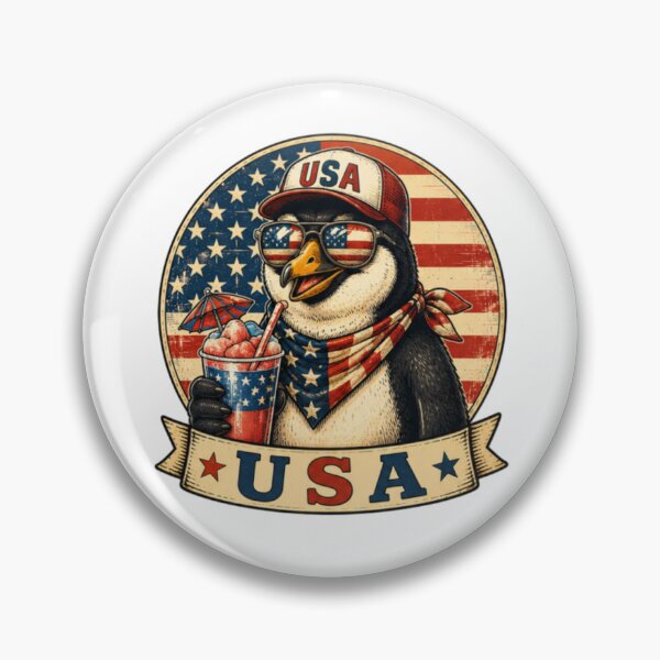Item preview, Cool Penguin disfrutando de una Piña Colada designed and sold by JonysCreativeDesigns.