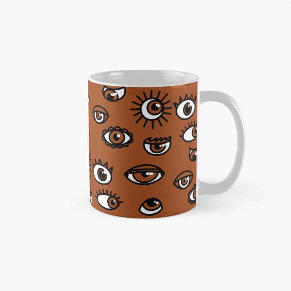Item preview, Eyes Pattern - Brown Background designed and sold by Heather H Designs .