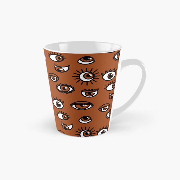 Item preview, Eyes Pattern - Brown Background designed and sold by Heather H Designs .