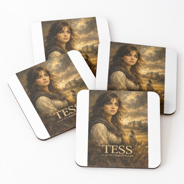 Item preview, Tess of the d’Urbervilles – Painterly Classic Literary Poster designed and sold by Shadowframe Studios.