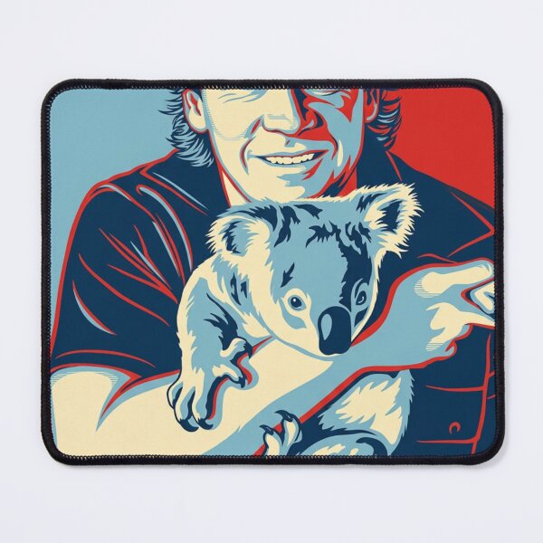 Item preview, Steve Irwin Original Custom Vintage Movie Poster Wall Painting Art designed and sold by Cool Robot Bro..