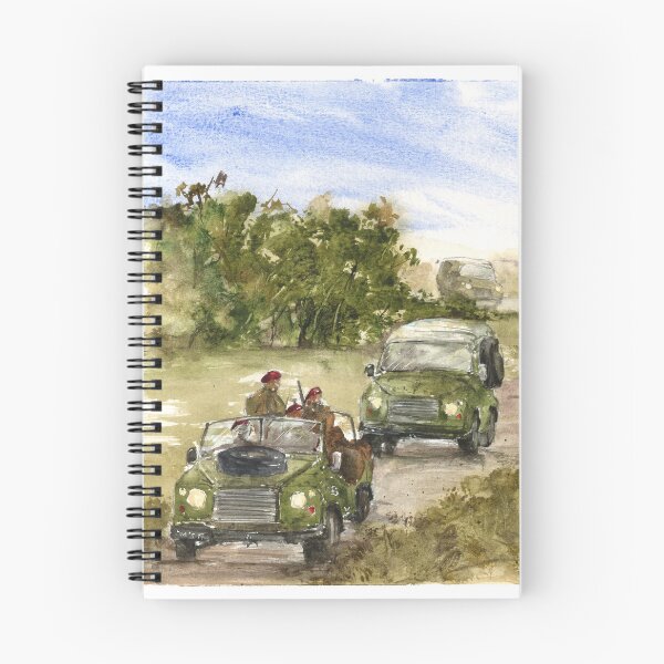 Item preview, British Parachute Regiment Military Convoy Art designed and sold by OnHeathAndMoor.