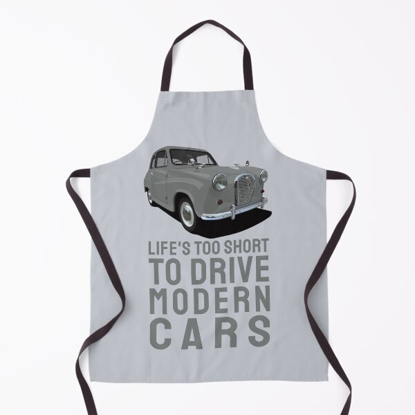 Item preview, Life's Too Short To Drive Modern Cars - Austin A35 in Cumulus Grey designed and sold by knappidesign.
