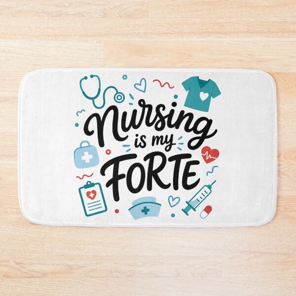 Item preview, Nursing Is My Forte Shirt Cute Nurse T-Shirt RN Gift Registered Nurse Tee Nursing Student Shirt Health Worker Gift designed and sold by Rosie's Wildflower Boutique.