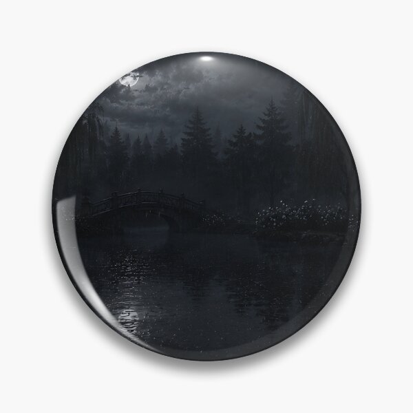 Item preview, Silent Gloom Garden in Night Rain designed and sold by ForsakenConstant.