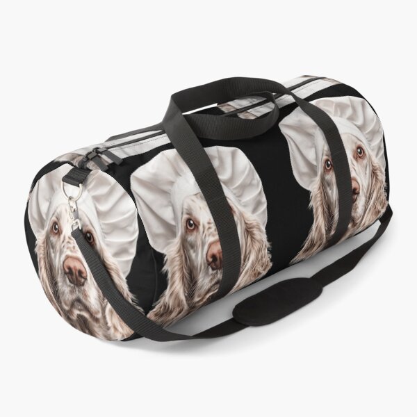 Item preview, English Setter Chef Dog Funny Cooking Apron Hat Cute Pet Portrait designed and sold by LazyOwlStore.