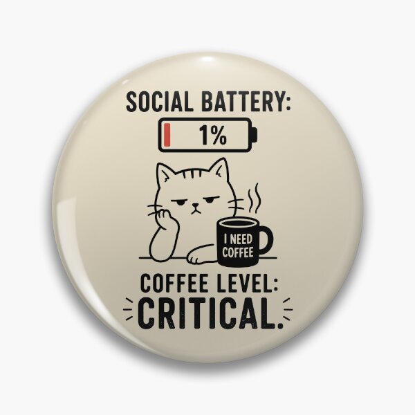 Item preview, Coffee level critical designed and sold by SignumShop.