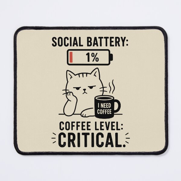 Item preview, Coffee level critical designed and sold by SignumShop.