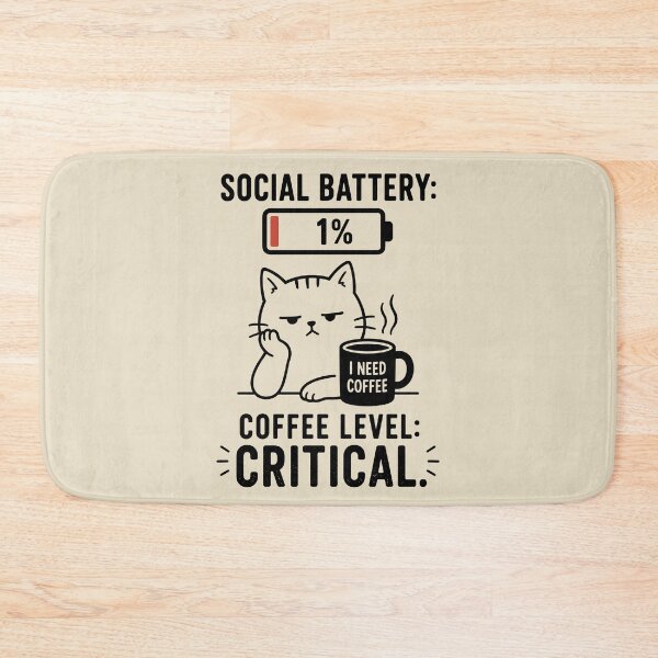 Item preview, Coffee level critical designed and sold by SignumShop.