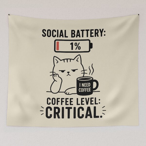 Item preview, Coffee level critical designed and sold by SignumShop.