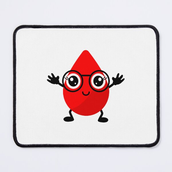 Item preview, Cute Kawaii Blood Drop designed and sold by chaaval.