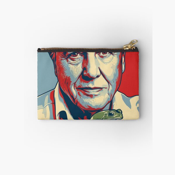 Item preview, David Attenborough Original Custom Vintage Movie Poster Wall Painting Art designed and sold by Cool Robot Bro..