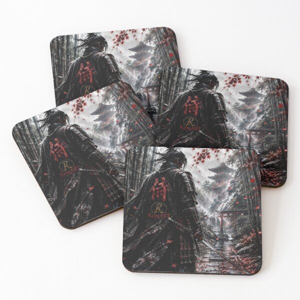 Item preview, Lone Samurai in Bamboo Forest designed and sold by RabeART.