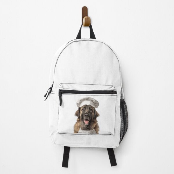 Item preview, Leonberger Chef Dog Funny Cooking Apron Hat Cute Pet Portrait designed and sold by LazyOwlStore.