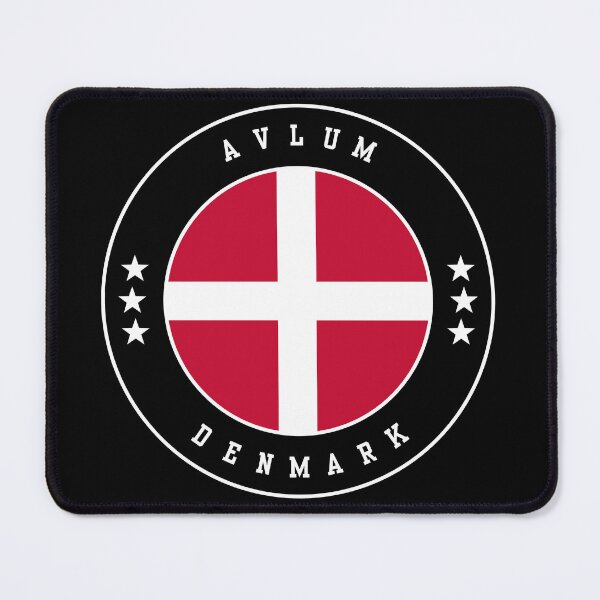 Item preview, Avlum Denmark Coat of Arms - Danish Town Emblem designed and sold by jeshands.