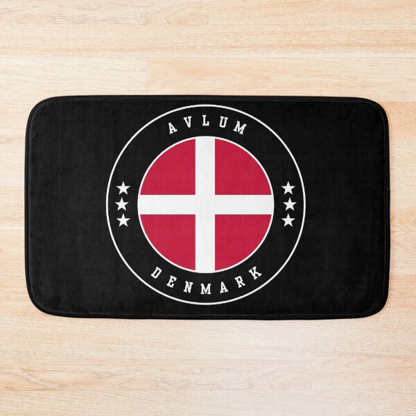 Item preview, Avlum Denmark Coat of Arms - Danish Town Emblem designed and sold by jeshands.