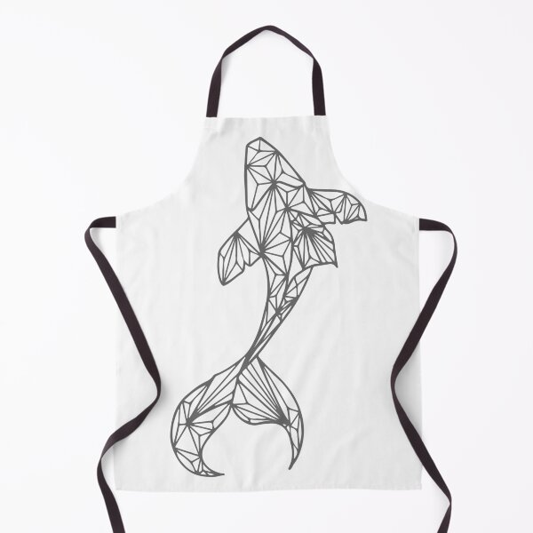 Item preview, Geometric Koi Fish | Japanese Inspired Minimalist Line Art designed and sold by HexVoid.