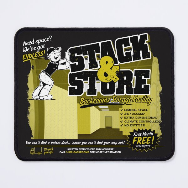 Item preview, Backrooms Storage Facility Advertisement designed and sold by simdragonart.