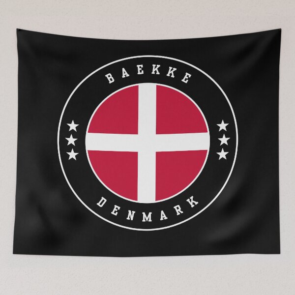 Item preview, Baekke Denmark Coat of Arms - Danish Village Emblem designed and sold by jeshands.