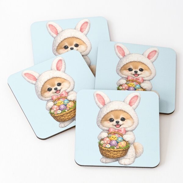 Item preview, Hoppy Easter, Little Floof designed and sold by Stubblejumper Artworks.