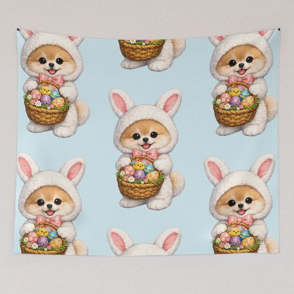 Item preview, Hoppy Easter, Little Floof designed and sold by Stubblejumper Artworks.