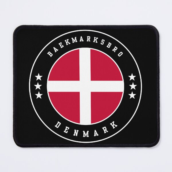 Item preview, Baekmarksbro Denmark Coat of Arms - Danish Village Emblem designed and sold by jeshands.