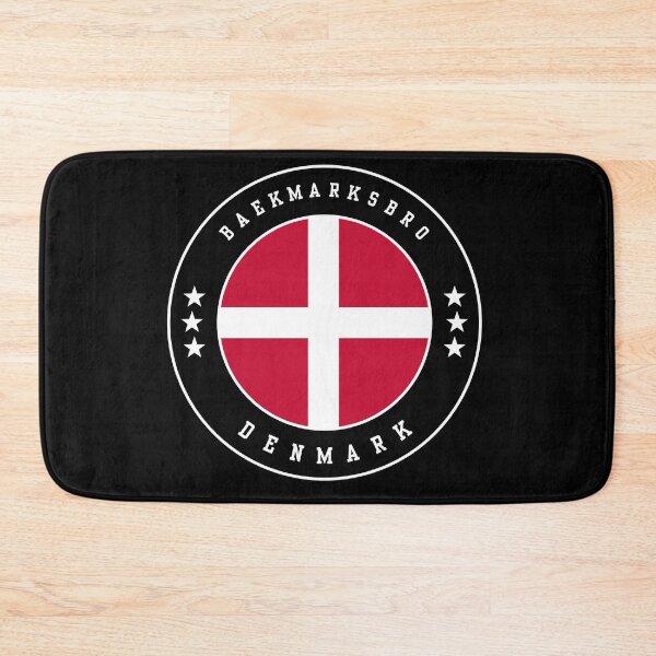 Item preview, Baekmarksbro Denmark Coat of Arms - Danish Village Emblem designed and sold by jeshands.