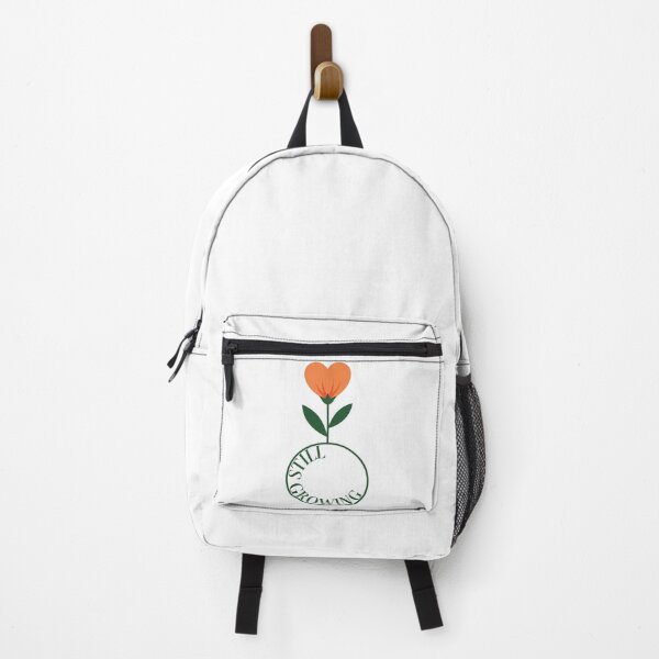 Item preview, Still Growing - Heart Flower Botanical Graphic Art designed and sold by Dzblack.