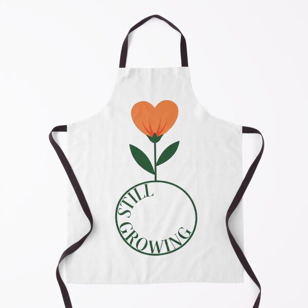 Item preview, Still Growing - Heart Flower Botanical Graphic Art designed and sold by Dzblack.